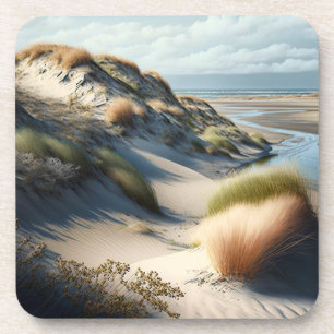 Golden Dunes Getränkeuntersetzer