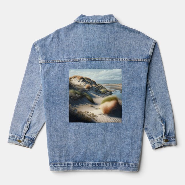 Golden Dunes Jeansjacke (Rückseite)
