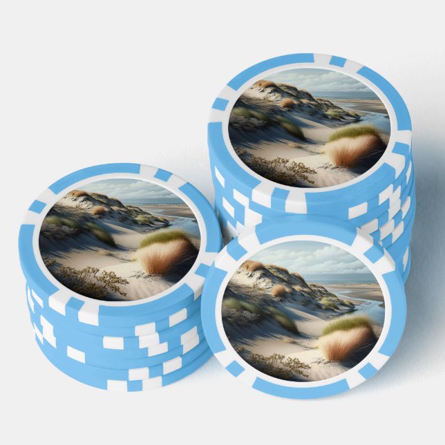 Golden Dunes Pokerchips (Stapel)