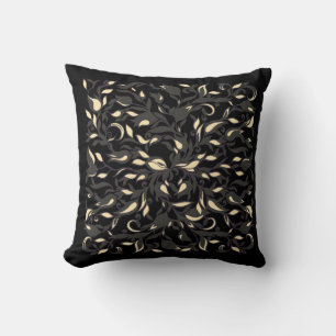 Golden Dusche Reversible Throw Kissen