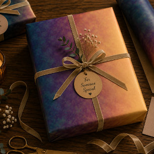 Golden Dusk Reverie Geschenkpapier Set