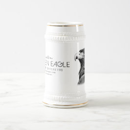 Golden Eagle Bierglas