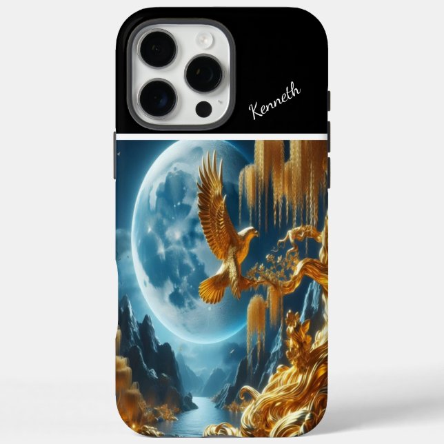 Golden Eagle iPhone 16 Pro Max Hülle (Rückseite)
