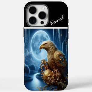 Golden Eagle Moon Watch iPhone 16 Pro Max Hülle