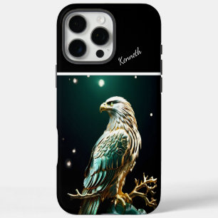 Golden Eagle Perches iPhone 16 Pro Max Hülle