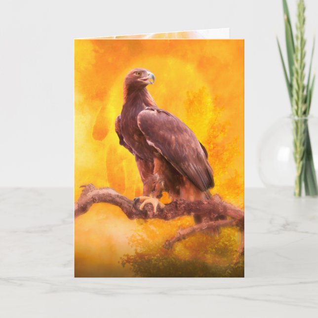 Golden Eagle The GOLDEN ONE Karte (Vorderseite)