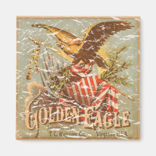 Golden Eagle Tobacco 1900 - Not leidend Magnet