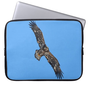 Golden Eagle Wildife Foto Kunst, Dichtung und Musi Laptopschutzhülle