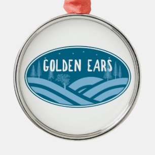 Golden Ears Provincial Park im Freien Ornament Aus Metall