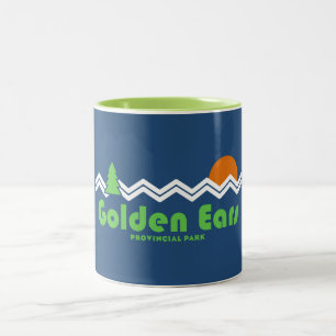 Golden Ears Provincialpark British Columbia Retro Zweifarbige Tasse