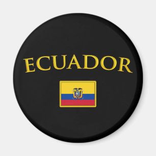 Golden Ecuador Magnet