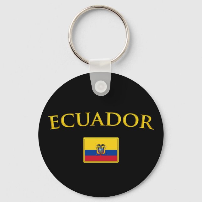 Golden Ecuador Schlüsselanhänger (Vorderseite)