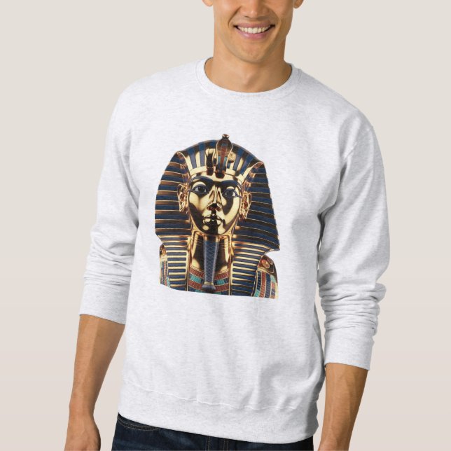 Golden Egyptian Mask Sweatshirt (Vorderseite)