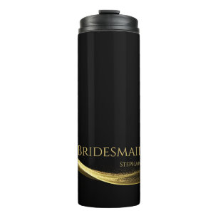 Golden Elegance-Bride- Thermosbecher