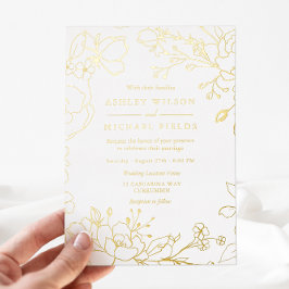 Golden Elegante Wine tasting in der Fattoria Folieneinladung