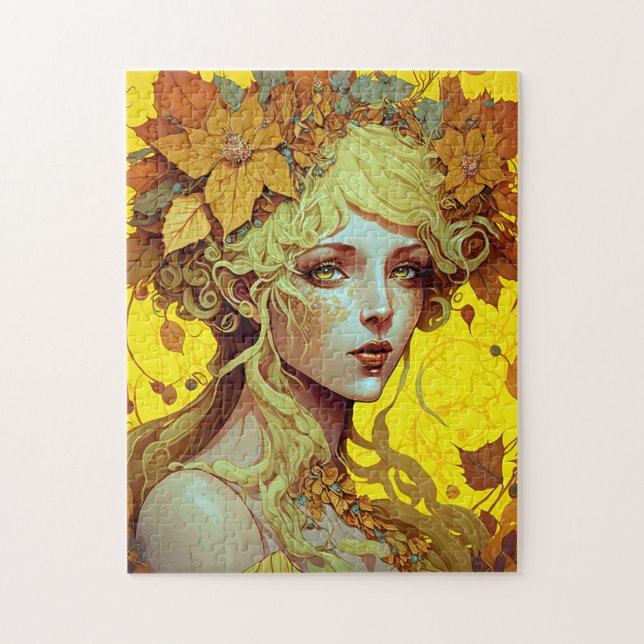 Golden Elf Fee Fantastische Bergwelten (Vertikal)