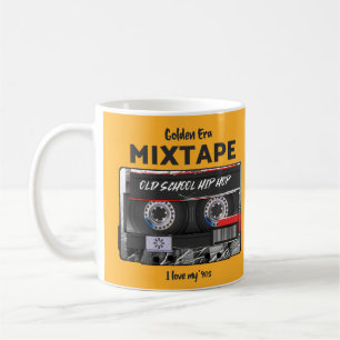 Golden Era Mixtape 90er Old School Hip-Hop Vibes Kaffeetasse