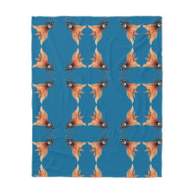 Golden Eye Surreal Goldfish Fantasie Art & Weise
