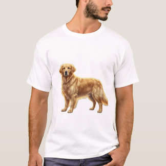 Golden Fantasy Hund T-Shirt