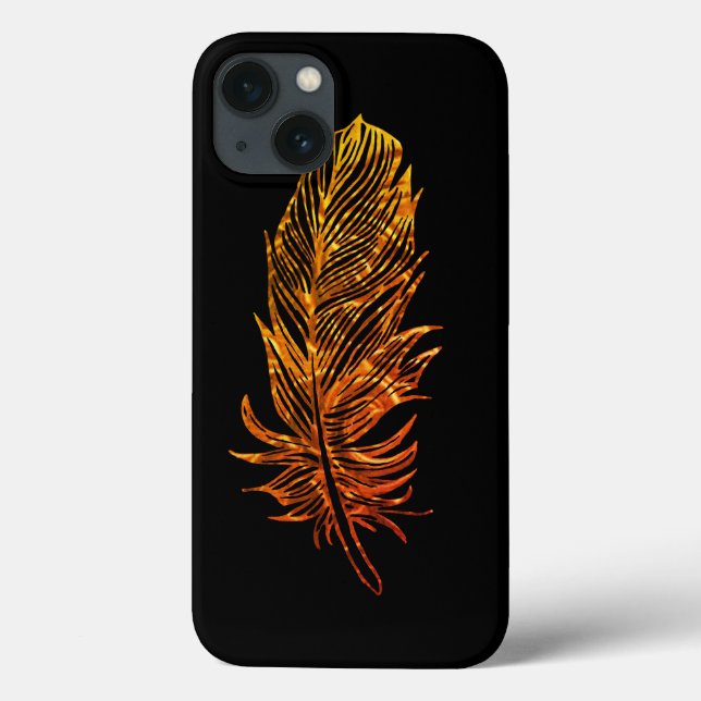 Golden Feather Art iPhone 6/6, Tough Xtreme Case-Mate iPhone Hülle (Rückseite)
