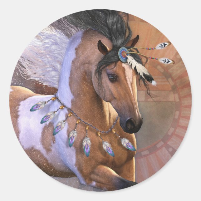 Golden Feather Stickers (Vorderseite)