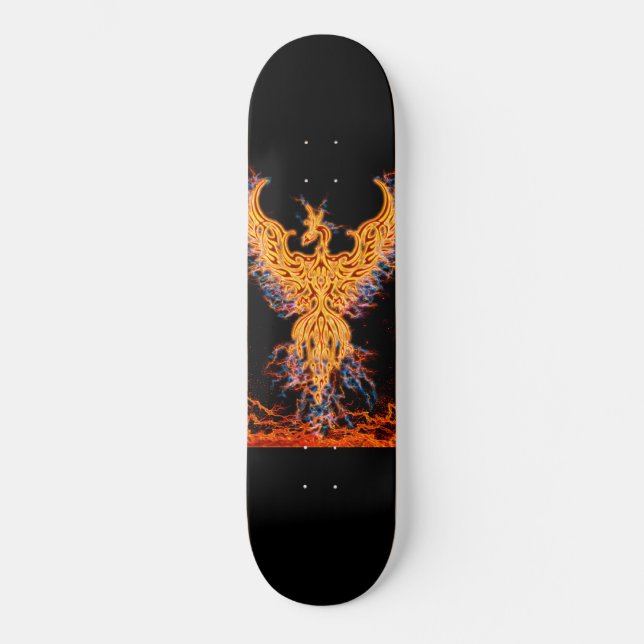 Golden Fenix Fire Storm Skateboard (Vorderseite)