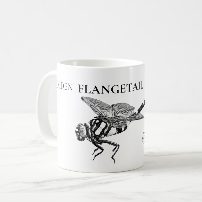 Golden flangetail kaffeetasse (Vorderseite Links)