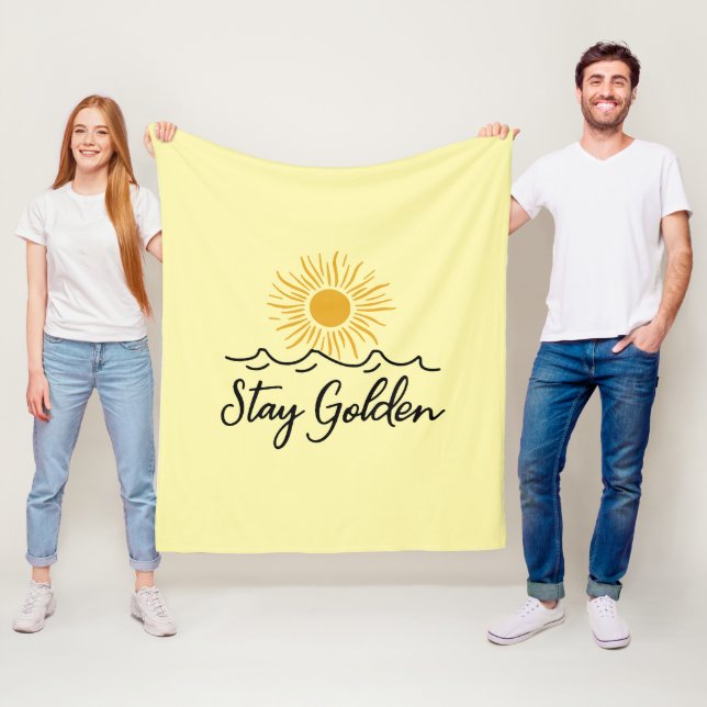 Golden Fleece Blanket bleibe - weich, warm & voll (Beispiel)