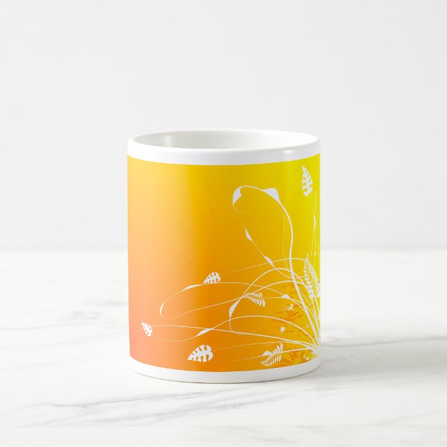 Golden Floral Coffee Tasse (Von Creator hochgeladen)