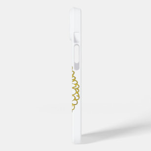 Golden Floral Mandala Phone Case