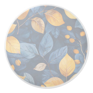 Golden Foliage Träume Herbst Schönheit der Natur Keramikknauf