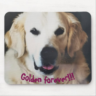 "Golden forever" Mousepad