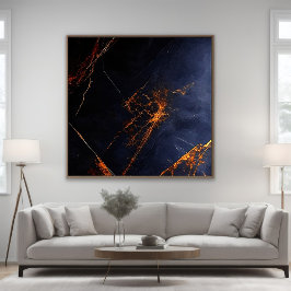 Golden Fracture Poster