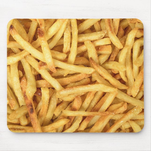 Golden French Fries Mousepad (Vorne)