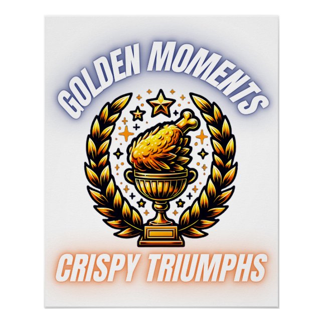 Golden Fricken Trophy Glory Poster (Vorderseite)