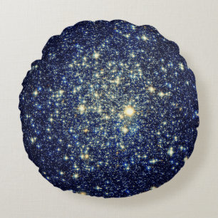 Golden Galaxy Stars Kissen