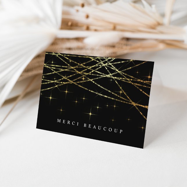 Golden Garland Merci Cartes (Créateur téléchargé)