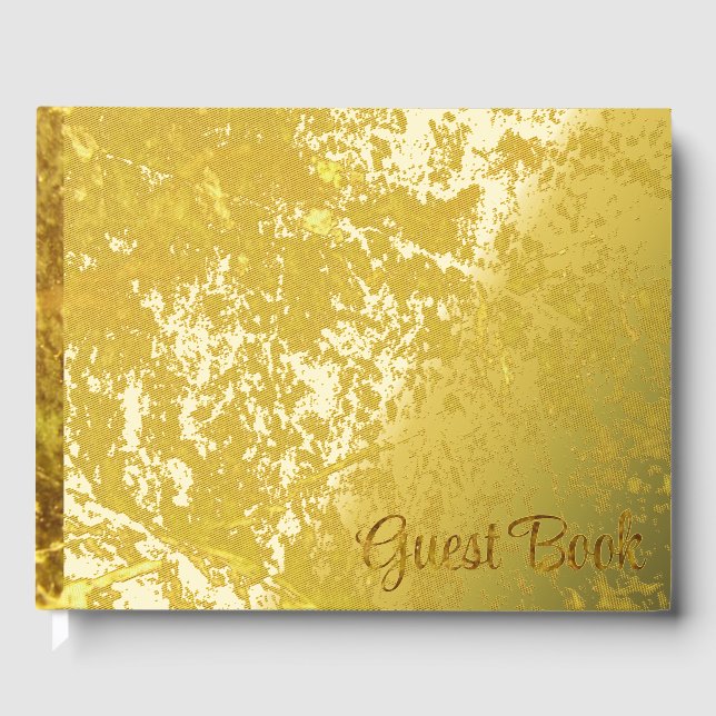 Golden Gästebuch (Vorderseite)