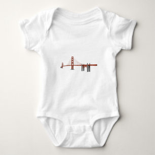 Golden Gate Bridge: 3D-Modell: Baby Strampler