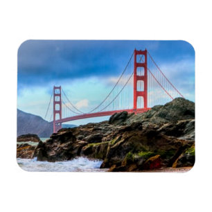 Golden gate bridge am Sonnenuntergang Magnet