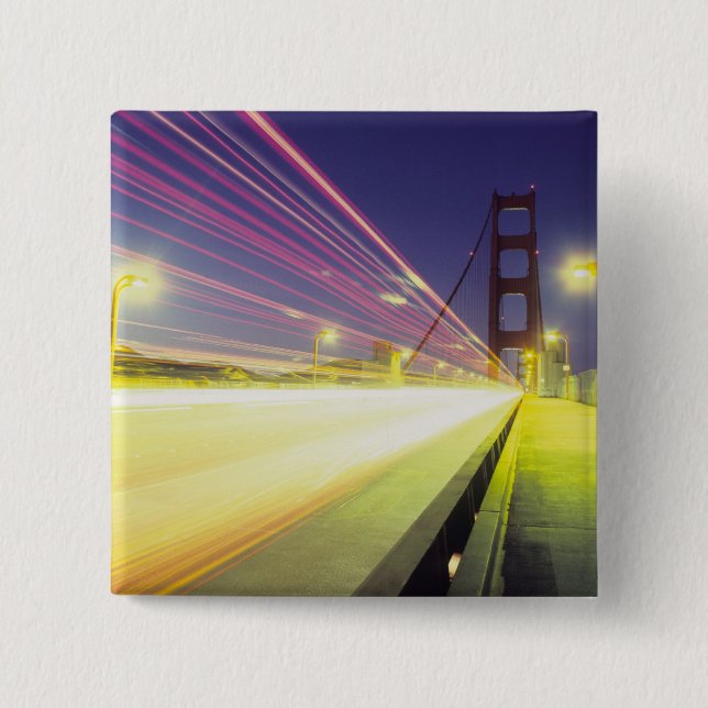 Golden Gate Bridge, Ampel, San Button (Vorderseite)