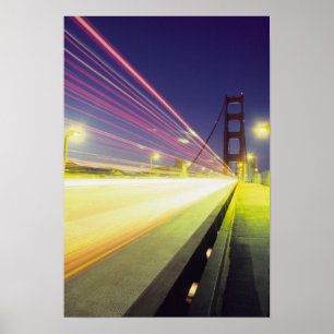 Golden Gate Bridge, Ampeln, San Poster