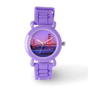 Golden gate bridge auf Bäcker-Strand am Armbanduhr