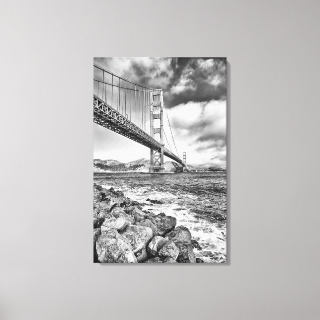 Golden Gate Bridge, California Leinwanddruck (Vorderseite)