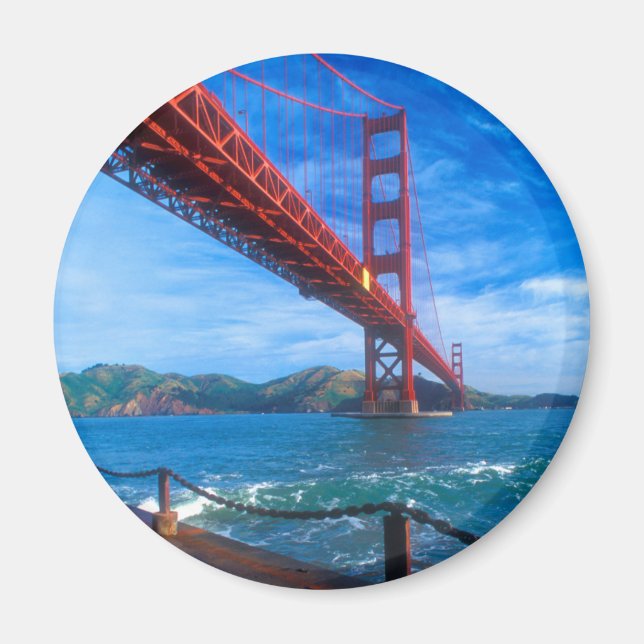 Golden Gate Bridge, California Magnet (Vorne)