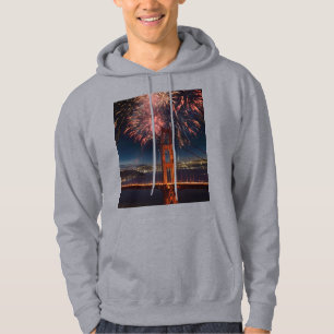 Golden Gate Bridge Feuerwerk Unabhängigkeitstag, Hoodie