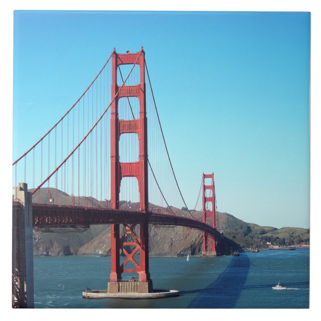 Golden Gate Bridge Fliese (Vorderseite)