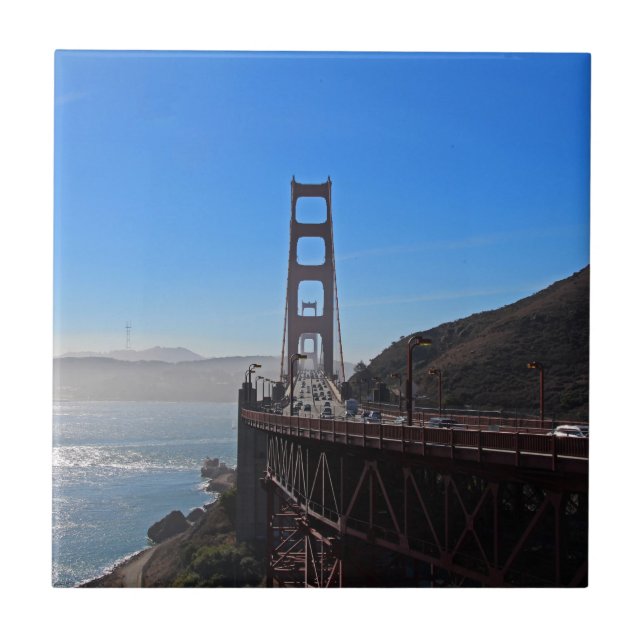 Golden gate bridge II Fliese (Vorderseite)