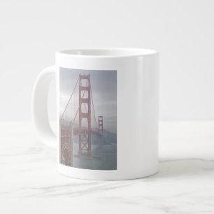 Golden gate bridge im Nebel Jumbo-Tasse
