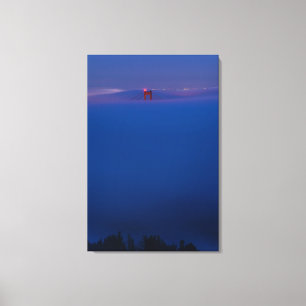 Golden Gate Bridge im Nebel Leinwanddruck